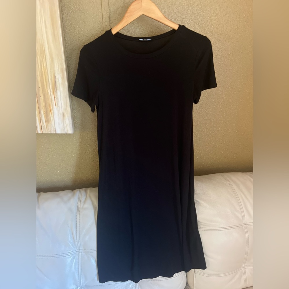 Express Black T shirt Dress